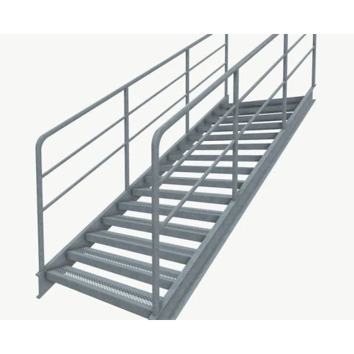 Лестница промышленная с ромбическим рифлением г/к ЛГФ 45-18.9 1800х900х1800 мм Серия 1.450.3-7.94