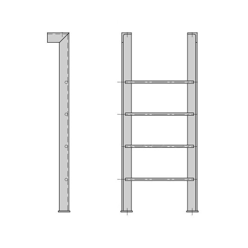 Стремянка СГ-58 5800 мм Серия 1.450.3-7.94 в Краснодаре

