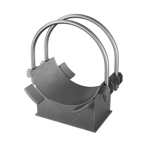 Опора хомутовая неподвижная для трубопроводов ТЭС и АЭС Ст3 1620х900х900х100 мм ОСТ 34-10-618-93 в Краснодаре

