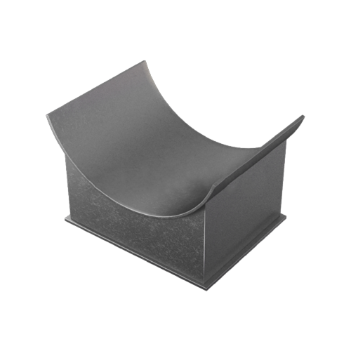 Опора неподвижная приварная для трубопроводов ТЭС и АЭС Ст3 820х600х600х100 мм ОСТ 34-10-616-93 в Краснодаре

