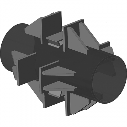 Опора неподвижная боковая для тепловых сетей ТС-668.00.00 920х250х476 мм Серия 5.903-13 выпуск 7-95 122,7 кг