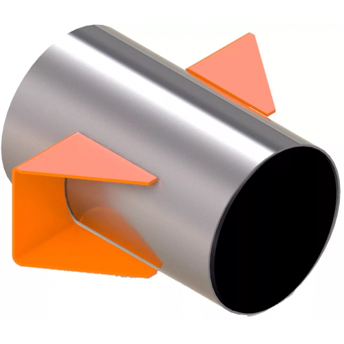 Опора вертикальных трубопроводов ОВ-160 160х15х160 мм ОСТ 36-17-85 в Краснодаре

