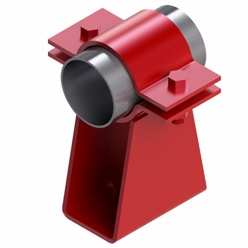 Опора подвижная скользящая хомутовая ТС-625.000 45х110х80х122 мм Серия 5.903-10 выпуск 8-95 1,1 кг